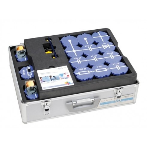 Демонстрационный набор по физике "Электричество и электроника",  расширение  "Электроника"