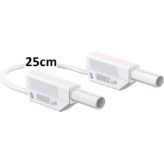 Защищенный соединительный кабель (4mm) 25cm белый